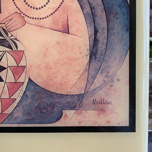 Vintage GE Mullan Ceramic Art Tile - Picture 2 of 8